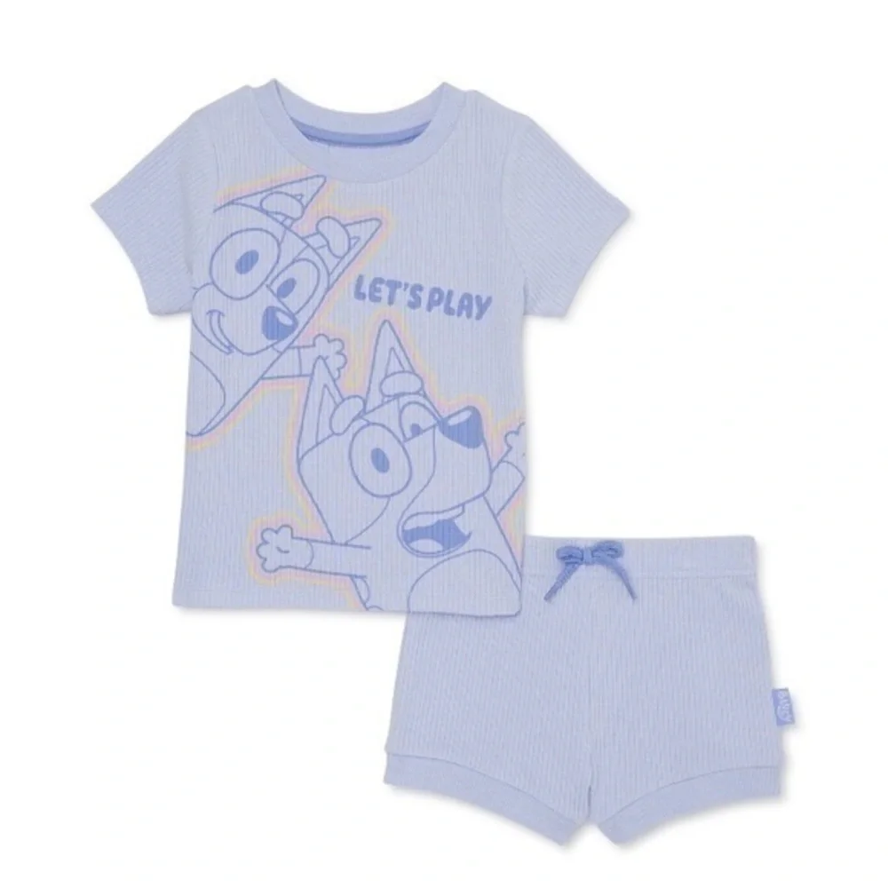 NWT. BLUEY 2PC Toddler Set